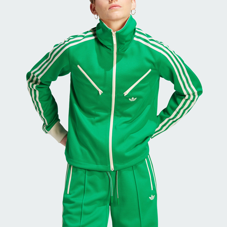 (Women) adidas Originals Adicolor 70s Montreal Retro Green Track Jacket IK7876 圖 3