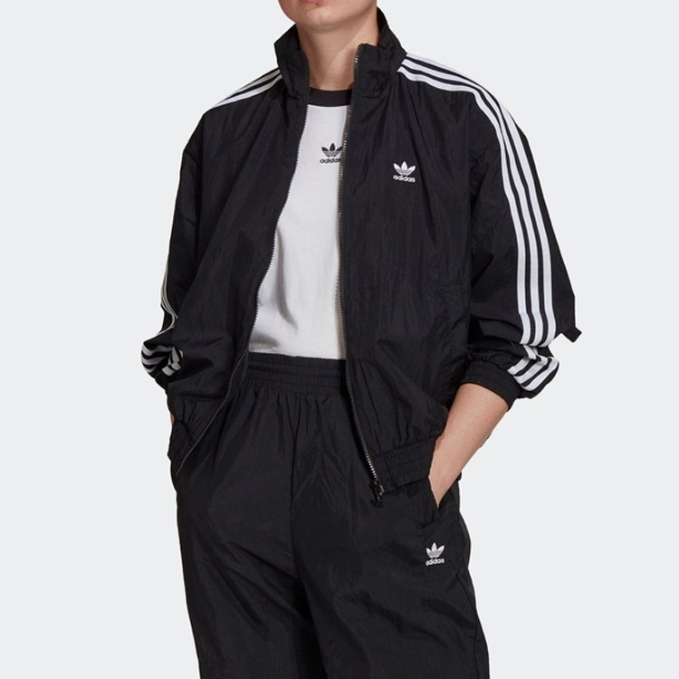 (Women) adidas Originals Adicolor Classics Retro Track Jacket Women’s Black Japan Edition GN2928 圖 3