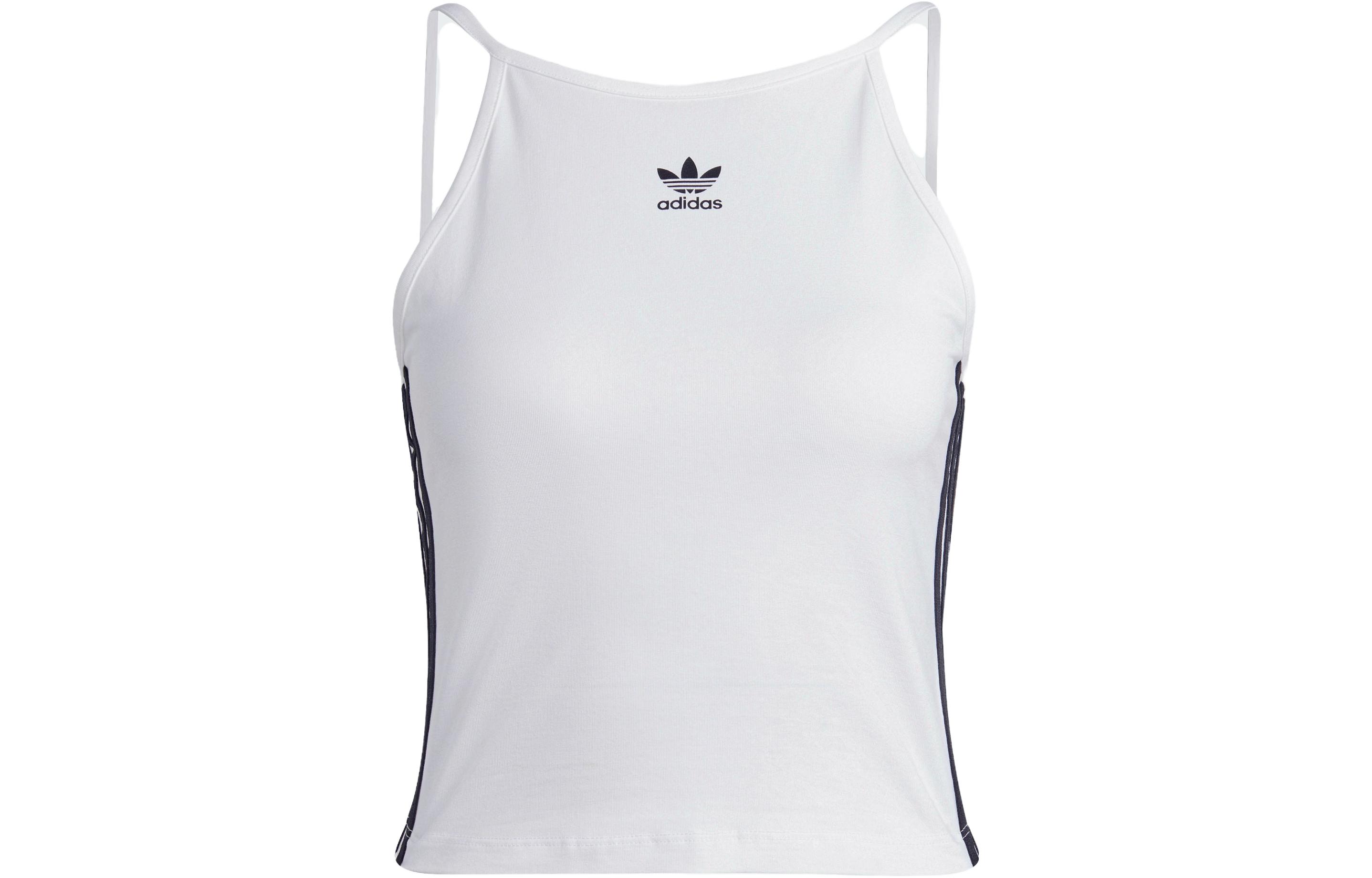 (Women) adidas Originals Adicolor Classics Tank Top White - Logo & 3-Stripes Design IB7303