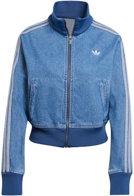(W) 아디다스 오리지널스 아디컬러 데님 빈티지 인디고 스트라이프 집업 재킷 JD2570 Order (W) 아디다스 오리지널스 아디컬러 데님 빈티지 인디고 스트라이프 집업 재킷 JD2570