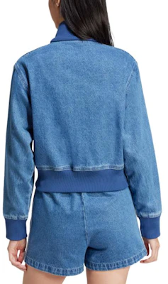 (W) 아디다스 오리지널스 아디컬러 데님 빈티지 인디고 스트라이프 집업 재킷 JD2570 Purchase (W) 아디다스 오리지널스 아디컬러 데님 빈티지 인디고 스트라이프 집업 재킷 JD2570