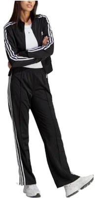 (Women) adidas Originals Adicolor Embroidered Logo Track Jacket Black Retro Style IB7405 Purchase (Women) adidas Originals Adicolor Embroidered Logo Track Jacket Black Retro Style IB7405