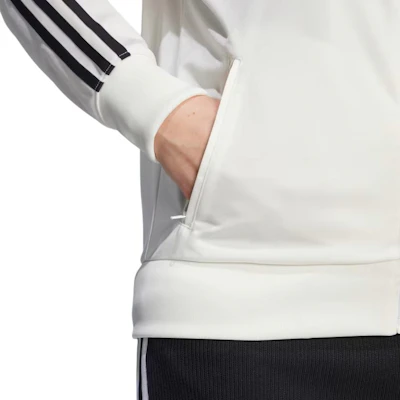 (W) adidas Originals Adicolor Firebird Track Jacket Retro Logo Jalur - Putih JF6547 Details for (W) adidas Originals Adicolor Firebird Track Jacket Retro Logo Jalur - Putih JF6547