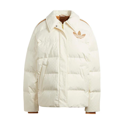 (Women) adidas Originals Adicolor Heritage Now Beige Puffer Jacket Long Sleeve. IB2024