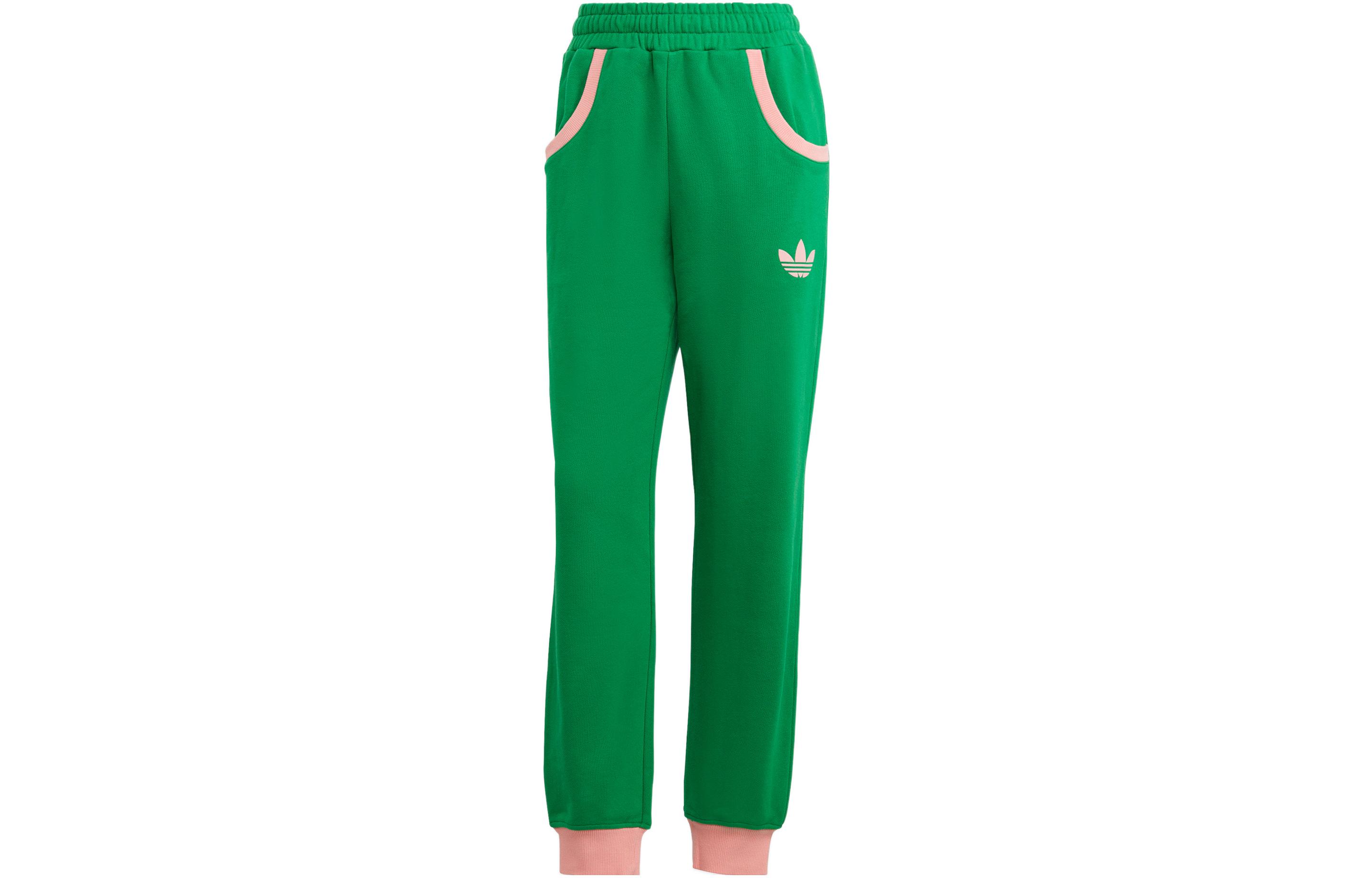 (Women) adidas Originals Adicolor Heritage Now Green Logo Jogger Sweatpants IB2054