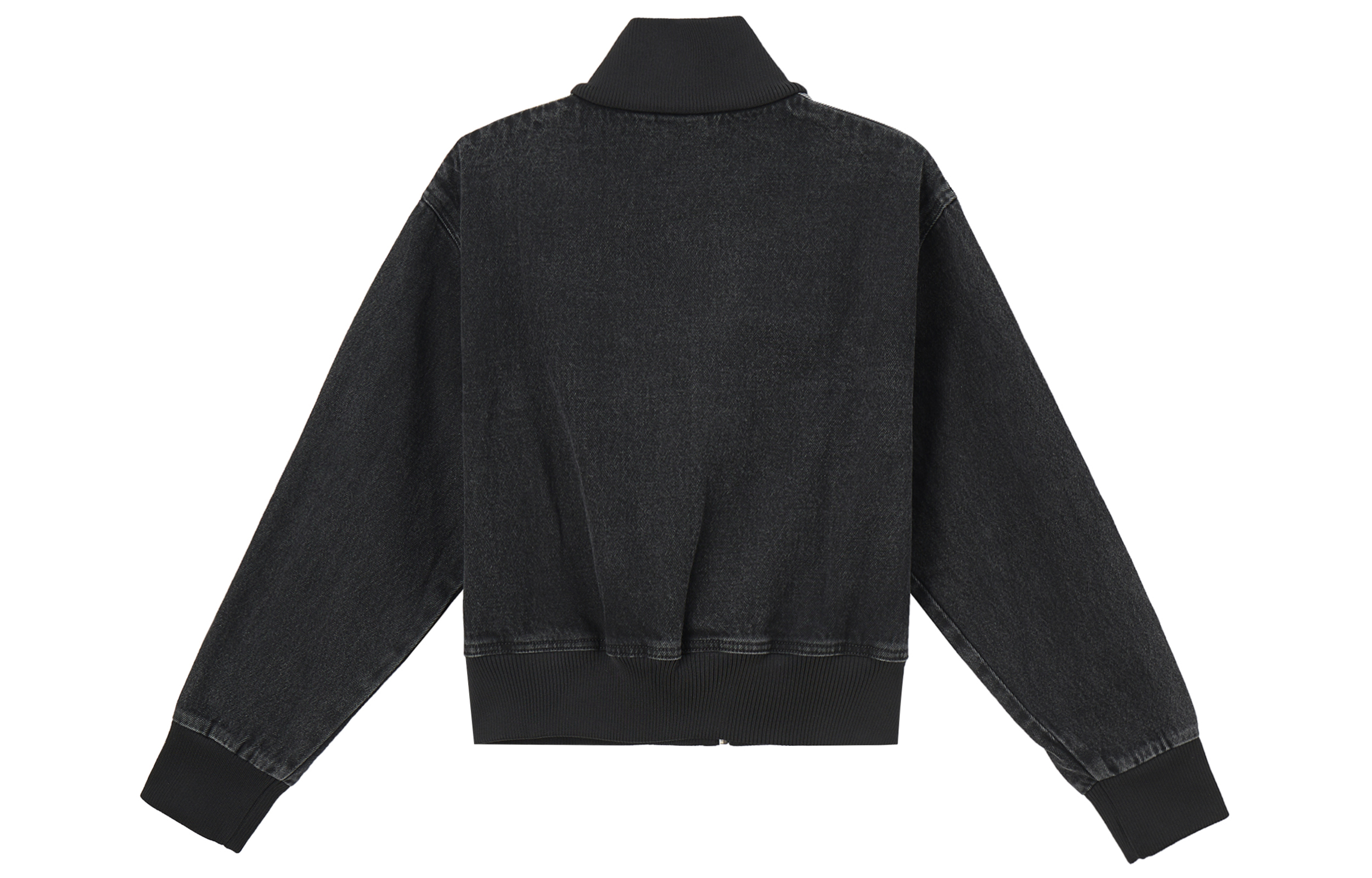 (Women) adidas Originals Adicolor Retro Track Jacket Zip Denim Black Striped JD3110 圖 3