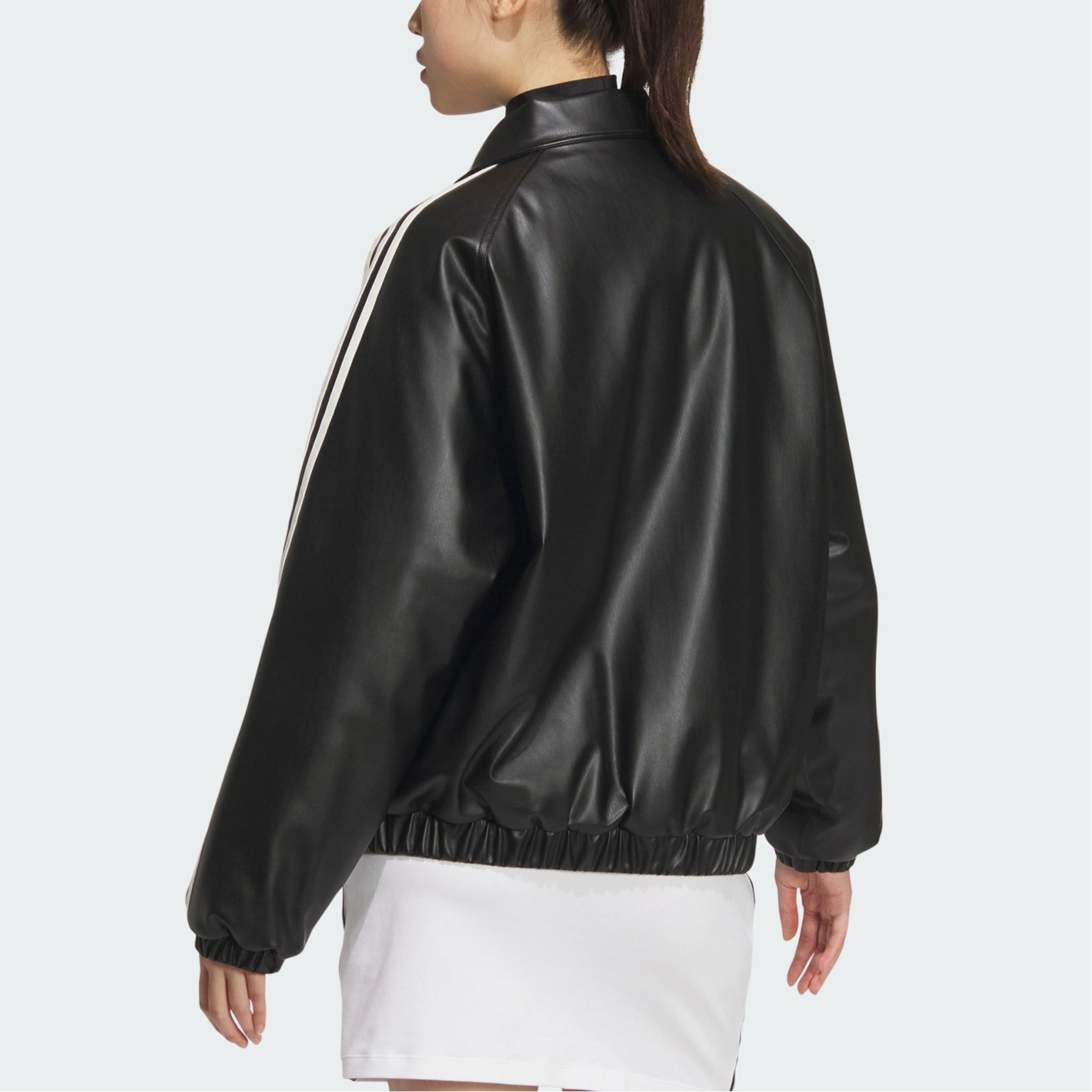 Shop (Women) adidas Originals Adicolor Sport Pul Jacket  Black Retro Casual Long Sleeve JD3778