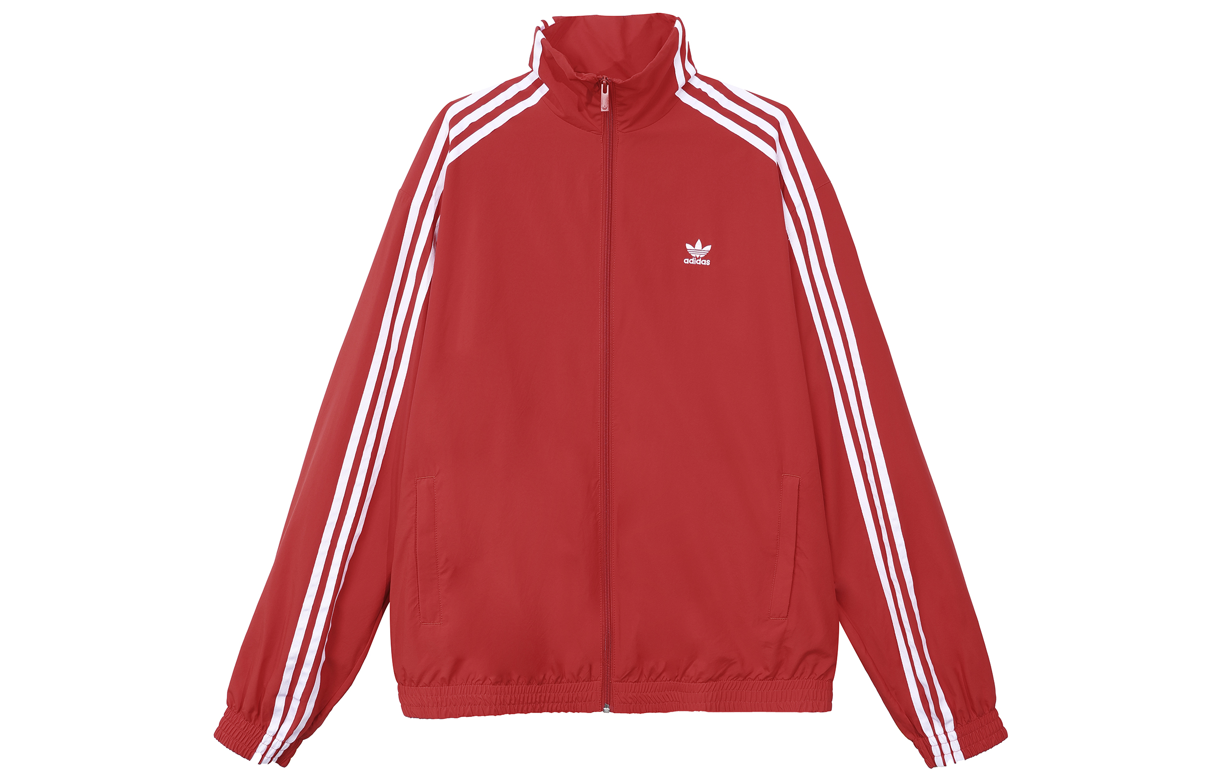 Order (W) adidas Originals Adilenium Track Jacket Oversized Merah Retro Style. IV9336