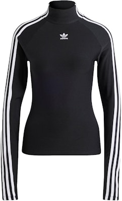(Women) adidas Originals Adilenium Black High Neck Slim Fit Long Sleeve Tee IV9331 Order (Women) adidas Originals Adilenium Black High Neck Slim Fit Long Sleeve Tee IV9331