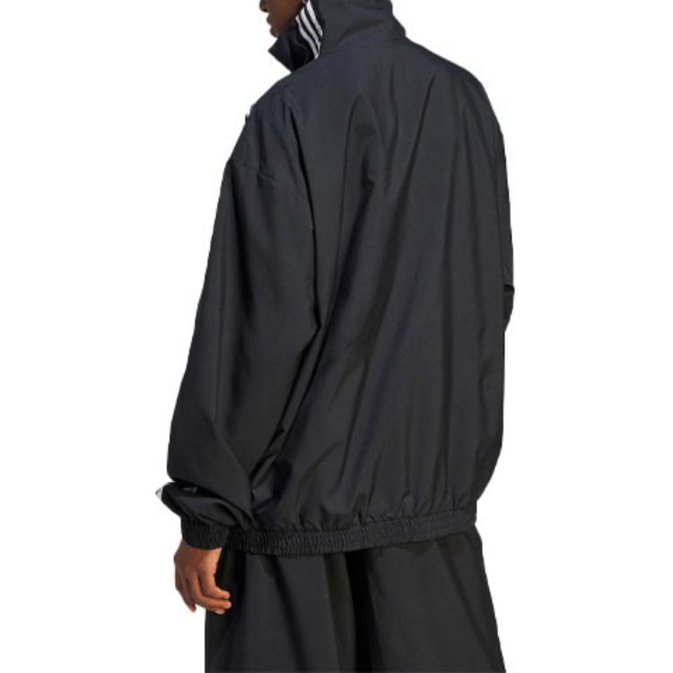 (Women) adidas Originals Adilenium Oversized Track Top  Black Retro Jacket IV9339 圖 6