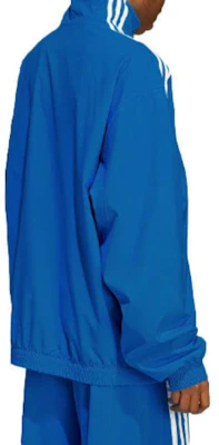 (Women) adidas Originals Adilenium Oversized Track Top Blue Striped Jacket IV9337 Details for (Women) adidas Originals Adilenium Oversized Track Top Blue Striped Jacket IV9337