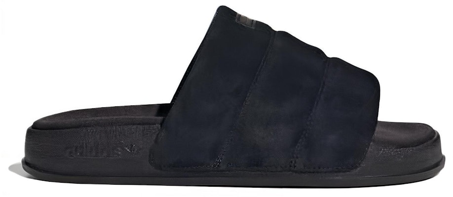 (W) adidas Originals Adilette 'Kenyamanan Hitam Esensial' IF3576 Order (W) adidas Originals Adilette 'Kenyamanan Hitam Esensial' IF3576