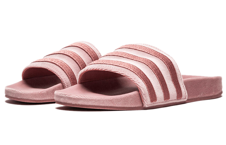 (W) adidas originals Adilette Pink Slippers 圖 4
