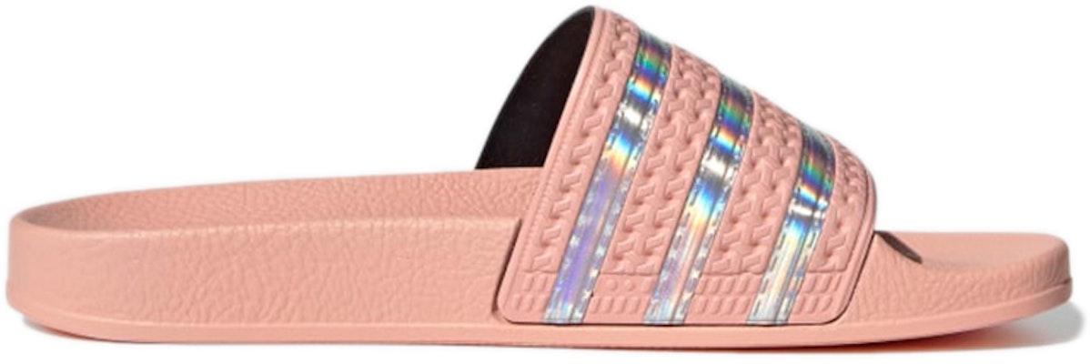 (W) adidas Originals Adilette 'Merah Jambu Jingga' FW2290 Order (W) adidas Originals Adilette 'Merah Jambu Jingga' FW2290