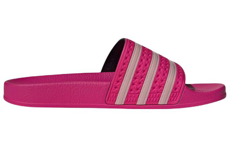 Order adidas originals Adilette 休閒運動拖鞋 女款 玫紅