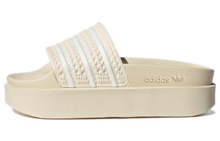 (Women) adidas Originals Adilette Bonega Slippers 'Beige White' GZ4328