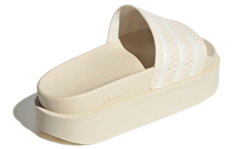 (W) adidas Originals Adilette Bonega Slippers 'Beige White' 圖 4