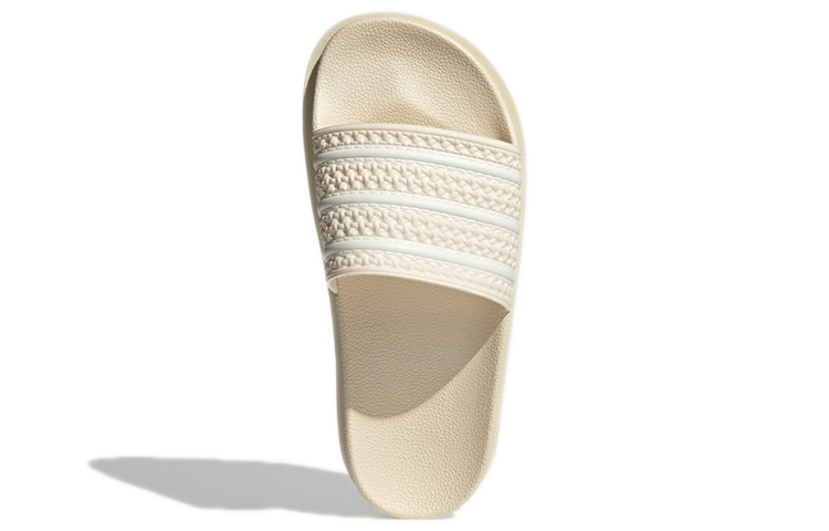 (W) adidas Originals Adilette Bonega Slippers 'Beige White' 圖 5