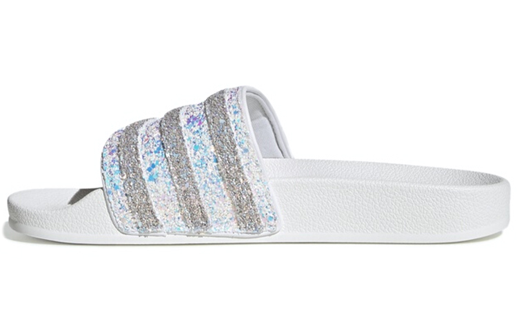 (W) adidas originals Adilette crystal White Slippers