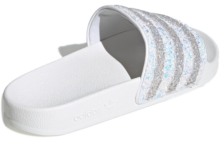 (W) adidas originals Adilette crystal White Slippers 圖 4