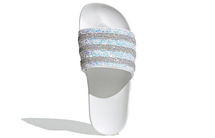 (W) adidas originals Adilette crystal White Slippers 圖 5