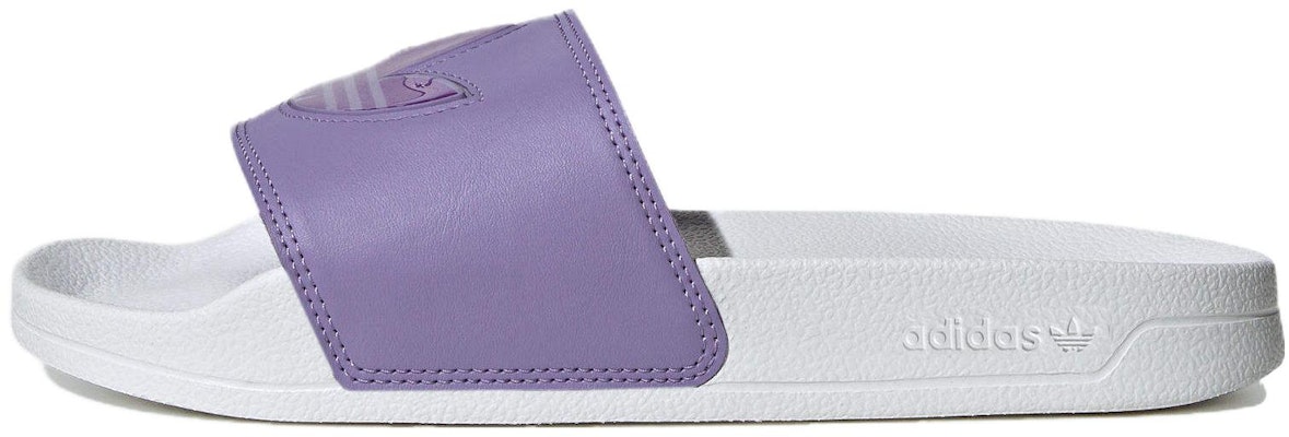 (Women) adidas originals Adilette Lite 'White Purple' IG7071 Buy (Women) adidas originals Adilette Lite 'White Purple' IG7071