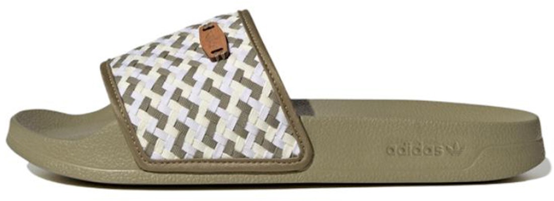 (W) adidas Originals Adilette Lite Sandalias 'Olive Strata White' FZ5592 Buy (W) adidas Originals Adilette Lite Sandalias 'Olive Strata White' FZ5592