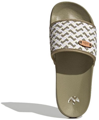 (W) adidas Originals Adilette Lite Sandalias 'Olive Strata White' FZ5592 Purchase (W) adidas Originals Adilette Lite Sandalias 'Olive Strata White' FZ5592