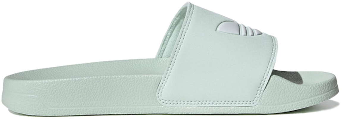 (Women) adidas originals Adilette Lite Slides Light Green/White FU9136 Order (Women) adidas originals Adilette Lite Slides Light Green/White FU9136