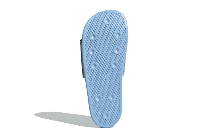 Shop (W) 아디다스 오리지널 아딜렛 라이트 슬리퍼 '블루 블랙' EG8683