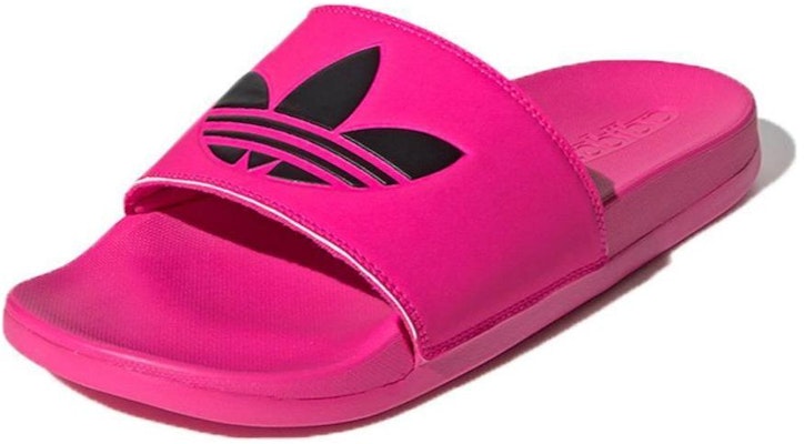 (Women) adidas originals Adilette Lite Slipper 'Pink Black' EG8678 Lookbook (Women) adidas originals Adilette Lite Slipper 'Pink Black' EG8678