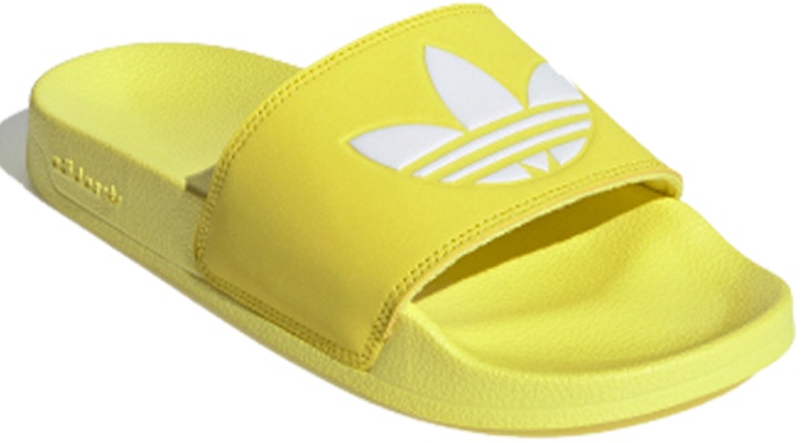 (Women) adidas originals Adilette Lite Slipper 'Yellow White' FU9140 Order (Women) adidas originals Adilette Lite Slipper 'Yellow White' FU9140