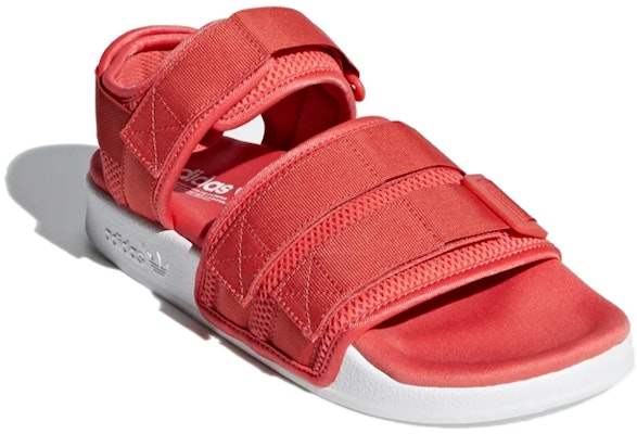 (Women) adidas originals ADILETTE SANDAL 2.0 Minimalistic Red Sandals AQ1126 Shop (Women) adidas originals ADILETTE SANDAL 2.0 Minimalistic Red Sandals AQ1126