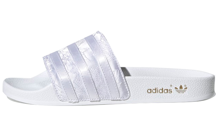 Buy (Women) adidas originals Adilette Satin Embroidered Slippers