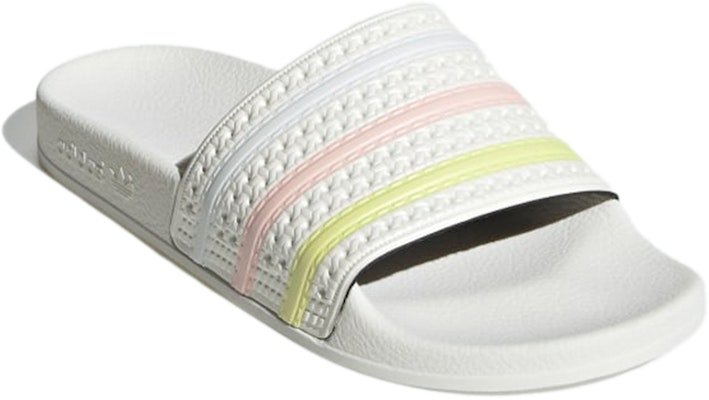(Women) adidas Originals Adilette Slides 'Beige Pink' GZ7061 Lookbook (Women) adidas Originals Adilette Slides 'Beige Pink' GZ7061