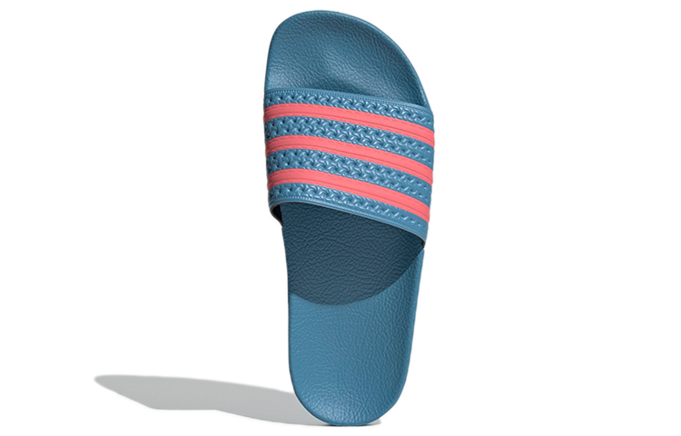 Purchase (W) 阿迪达斯三叶草 Adilette 拖鞋 '蓝色' FX5913