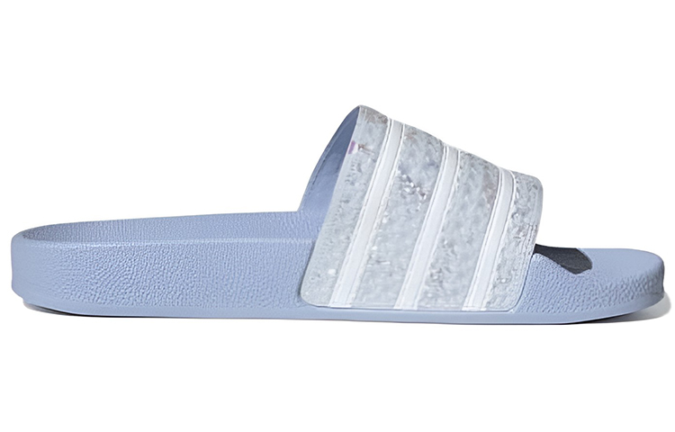 (W) adidas Originals Adilette Slides 'Blue CMFT' 圖 2