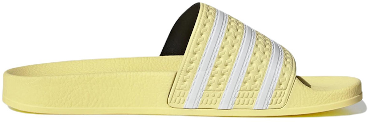 (Women) adidas Originals Adilette Slides 'Lemon Yellow' GZ6366 Order (Women) adidas Originals Adilette Slides 'Lemon Yellow' GZ6366