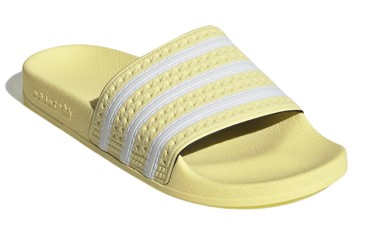 Lookbook (W) adidas Originals Adilette Slides 'Kuning Lemon' GZ6366