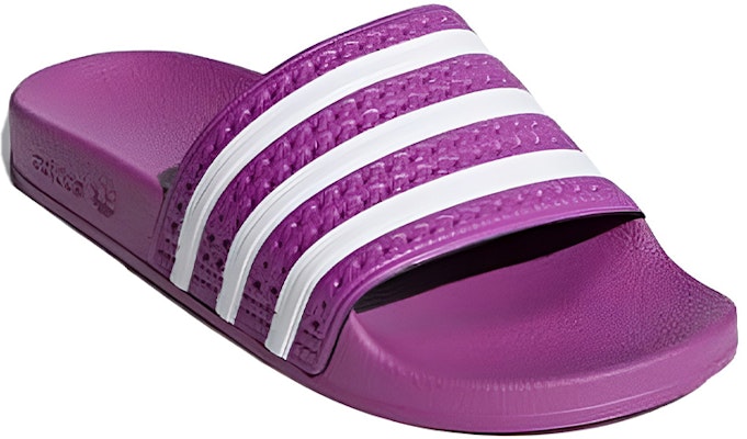 (Women) adidas Originals Adilette Slides 'Purple Comfort' CG6539 Lookbook (Women) adidas Originals Adilette Slides 'Purple Comfort' CG6539