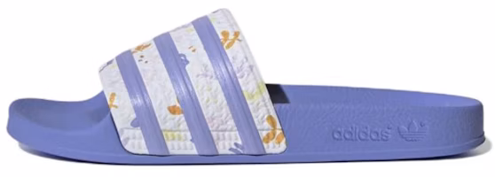 (Women) adidas Originals Adilette Slides 'White Purple' GZ6361 (Women) adidas Originals Adilette Slides 'White Purple' GZ6361