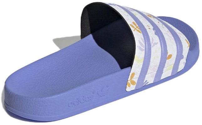 (Women) adidas Originals Adilette Slides 'White Purple' GZ6361 Shop (Women) adidas Originals Adilette Slides 'White Purple' GZ6361