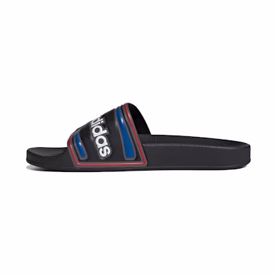 (W) adidas originals Adilette Slides Black/Red/Blue