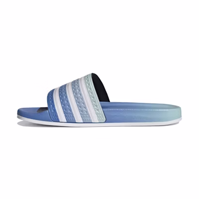 (W) adidas originals Adilette Slides Blue White Slippers 'Blue White'