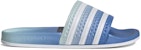 (W) adidas Originals Adilette Slides Selipar Biru Putih 'Blue White' EE6187