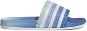 Order (W) adidas Originals Adilette Slides Selipar Biru Putih 'Blue White' EE6187