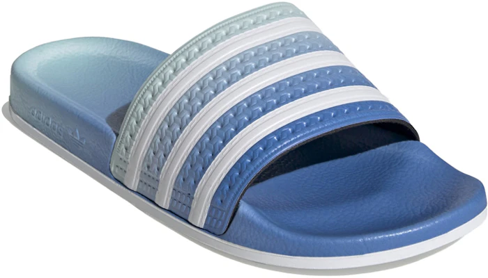 (W) adidas Originals Adilette Tongs Bleu Blanc Claquettes ''Bleu Blanc'' EE6187 Lookbook (W) adidas Originals Adilette Tongs Bleu Blanc Claquettes ''Bleu Blanc'' EE6187