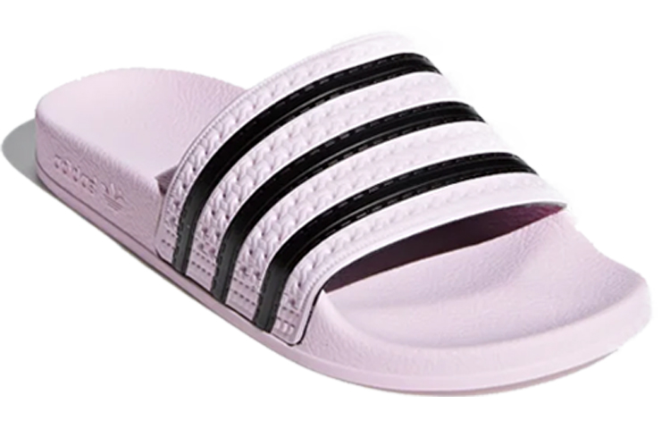 (W) adidas originals Adilette Slides Pink/Black 圖 2