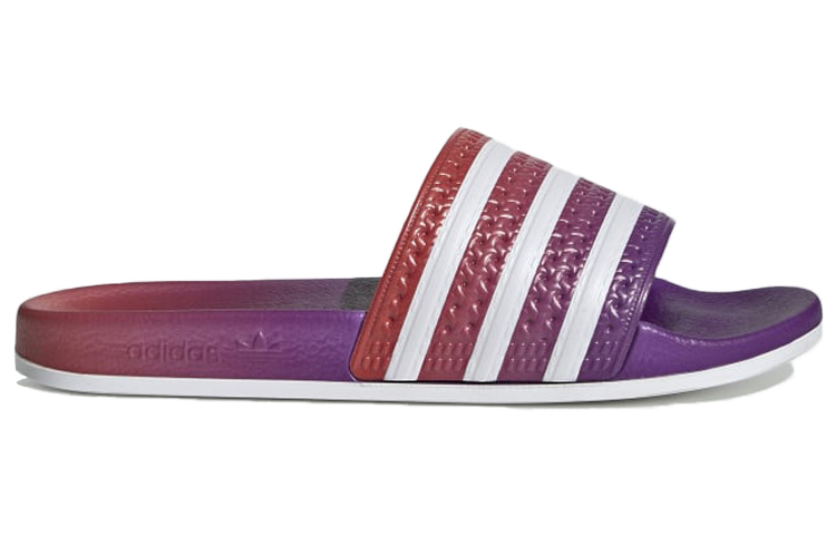 Order (W) adidas Originals Adilette Sandales Claquettes Violet Blanc ''Purple White'' EE6188