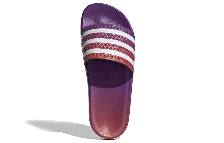 Purchase (W) adidas Originals Adilette Sandales Claquettes Violet Blanc ''Purple White'' EE6188